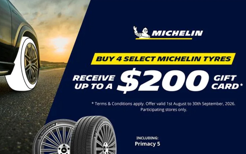 Michelin Promotion: Michelin — Gift Card With Purchase Promotion