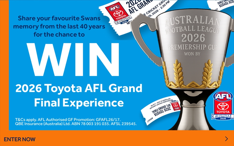 QBE AFL Grand Final Sydney Swans competition Australia 2026